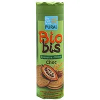 Pural PURAL Bio-Dinkel-Doppelkekse mit Kakaocreme "Biobis Choc", 300 g – Produktbild 1 von 1
