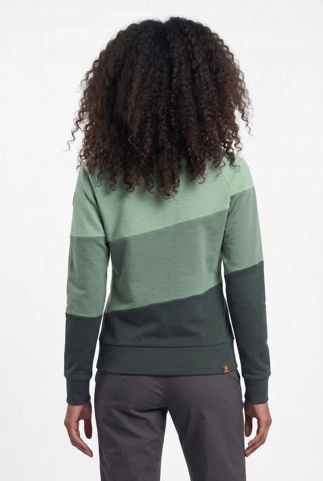ragwear ragwear Sweater JOHANKA BLOCK in multicolor Block-Streifen, Grün, – Produktbild 3 von 5