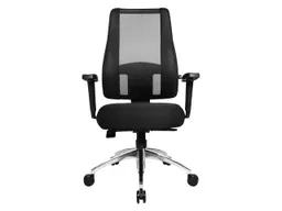 Topstar Topstar Bürodrehstuhl "Lady Sitness Deluxe" mit Armlehnen und Aluminiumfußkreuz schwarz – Produktbild 1 von 1