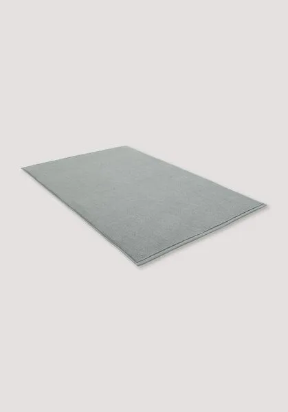 hessnatur hessnatur Frottier Badematte aus reiner Bio-Baumwolle, Salbei, – Produktbild 4 von 4