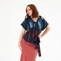 WiDDA berlin WiDDA berlin Gemusterte Bluse ALUNA aus Tencel® – Produktbild 1 von 1