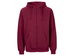 Neutral Neutral Bio-Herren-Sweatjacke mit Kapuze bordeaux, Gr. XL – Produktbild 1 von 1
