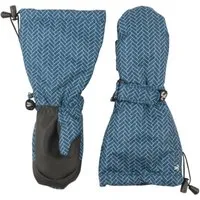 ducksday Kinder Handschuhe Fäustlinge mit Stulpen "Ranger" Gr. M (98-116), 3-5 Jahre, Blau, – Produktbild 1 von 1