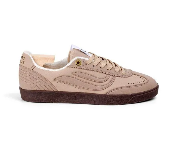 Genesis Footwear Genesis Footwear G-Volley OneColourWorld - Vegan Women Sneaker, Cremeish / d. gum, – Produktbild 3 von 4
