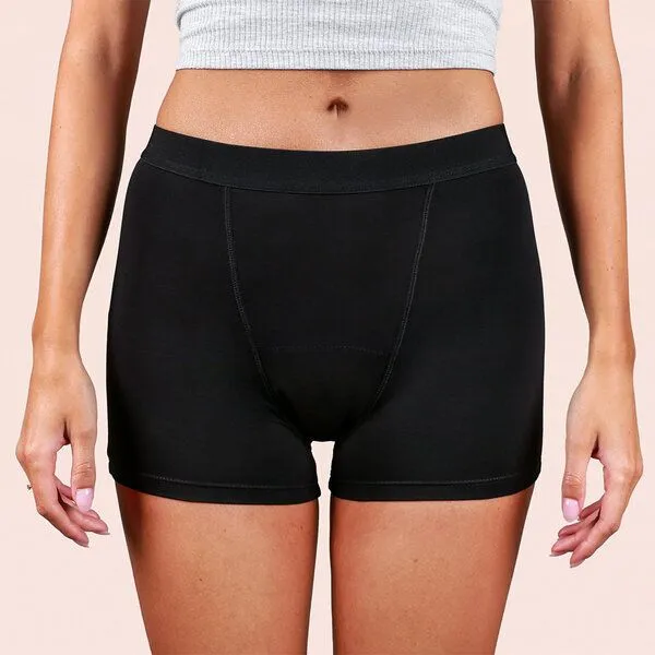 Taynie Ultra Periodenunterwäsche Biozidfrei 60°C Taynie Shorts Ultra, 3er pack schwarz, – Produktbild 2 von 4