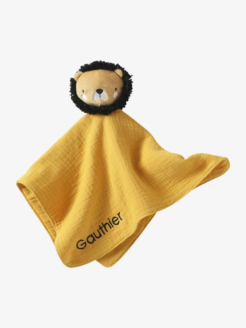 Vertbaudet Baby Geschenk-Set zur Geburt mit Holz FSC®, Gelb, – Produktbild 2 von 4