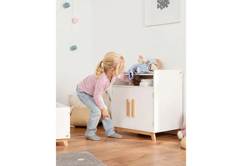 Pinolino Pinolino Puppenwickeltisch „Marit”, 2-tlg., Weiss, – Produktbild 3 von 3