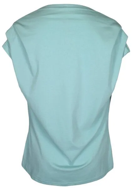 FORMAT FORMAT TJEK Shirt, Bio-Baumwolle, Blaugün, – Produktbild 1 von 4