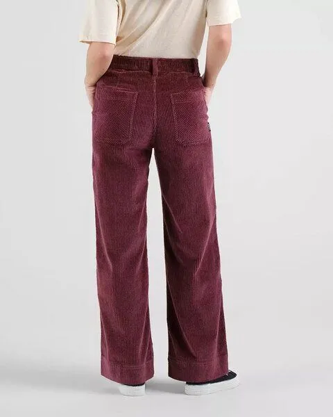 Dedicated DEDICATED Cord Hose Vara Corduroy - Fig Red – Produktbild 4 von 4