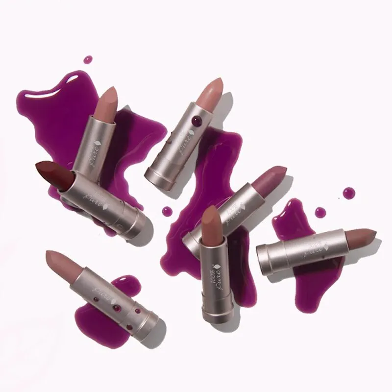 100% PURE® - Purity Cosmetics Cocoa Matte Butter Lipstick + Fruit Pigments - Blood Orange - Lippenstift, Blood orange, – Produktbild 2 von 2