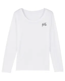 Human Family Human Family Bio Damen Longsleeve Shirt - Joker "100% Human"  in 3 Farben – Produktbild 1 von 1