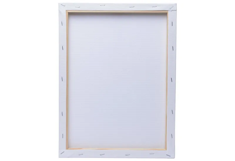 Artina Keilrahmen Akademie Leinwand, 13x18cm, Weiß, 14er Set, FSC, 100% Baumwolle, 280 g/m², vorgrundiert, Galerieheftung & gefaltet, Weiß, – Produktbild 5 von 5