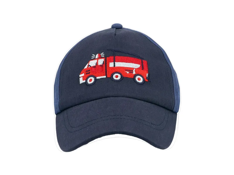 Maximo MINI BOY-Cap Feuerwehr, navy Gr. 47/49 – Produktbild 2 von 3