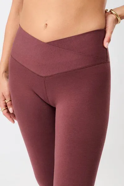 mandala Mandala Wrap Legging, Rosewood (rot), – Produktbild 4 von 4