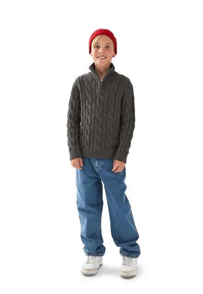Band of Rascals Band of Rascals Cable Troyer, Grey, – Produktbild 3 von 4