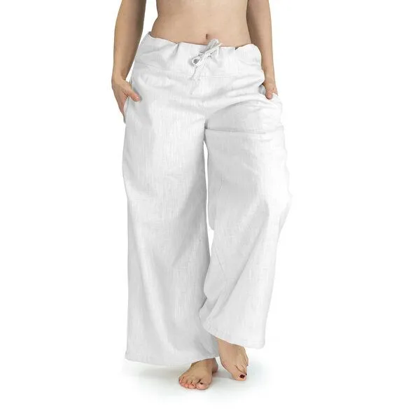 SCHAZAD Leinenhose DELUXE von SCHAZAD, Weiss, – Produktbild 1 von 3