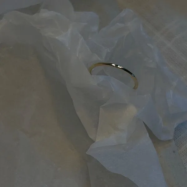 Jonathan Radetz Jewellery Jonathan Radetz Jewellery Ring REMEMBER, Gold 585, 14 karat, farbiger Diamant, Größe 48 - 60, Gold, – Produktbild 4 von 5