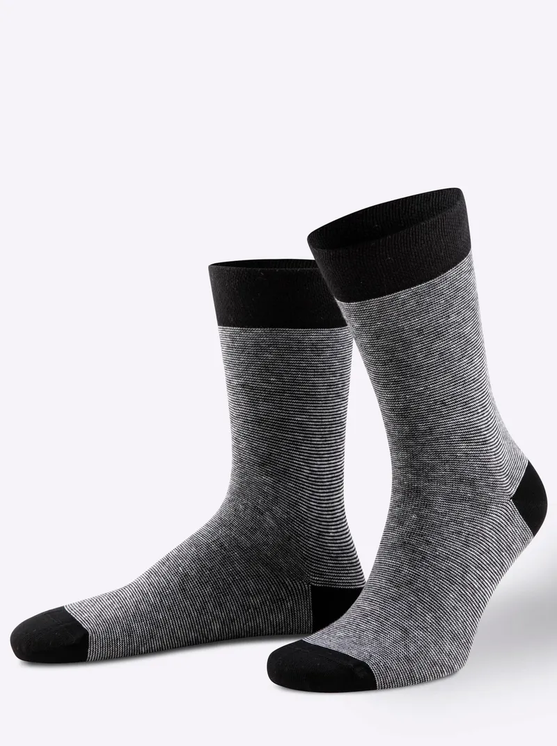 wäschepur Socken schwarz, Schwarz, – Produktbild 1 von 3