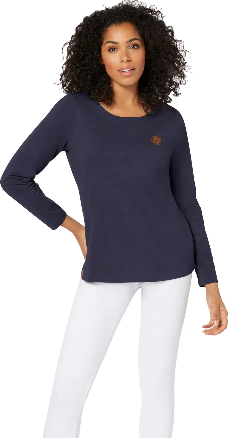 Witt Longsleeve, Marine, – Produktbild 2 von 2