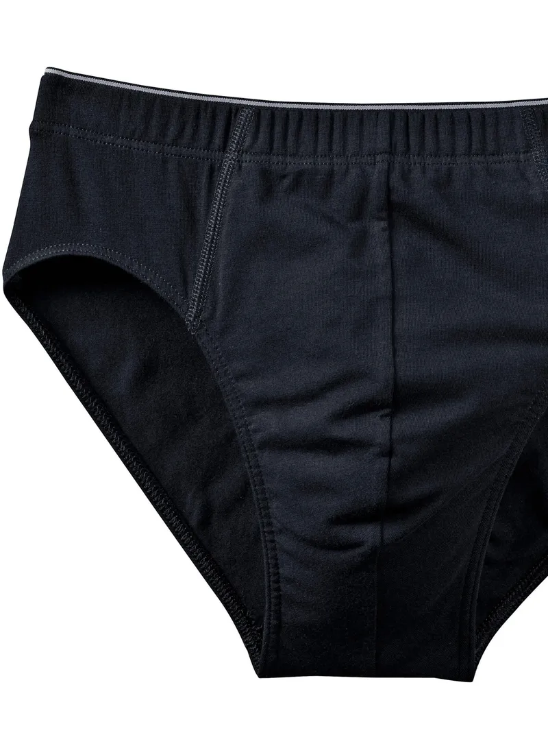 Schiesser Slip schwarz, Schwarz, – Produktbild 1 von 3