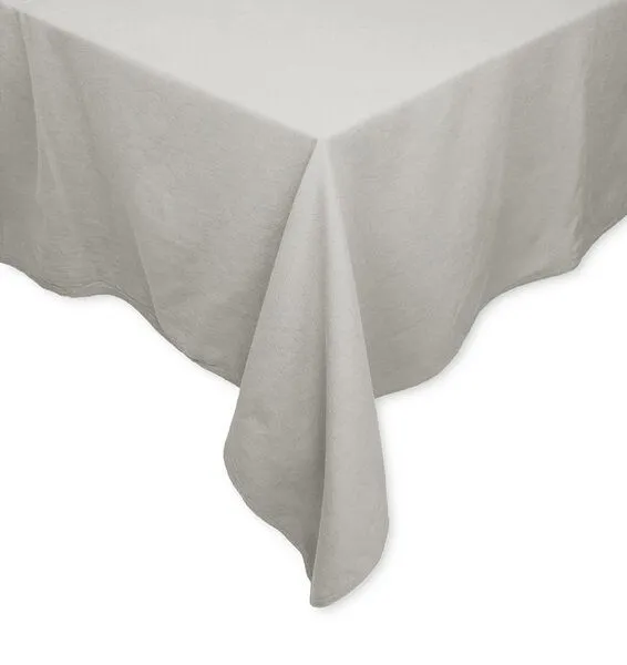 jilda-tex jilda-tex Tischdecke Renforce 100% Bio-Baumwolle Uni MADE IN GREEN, Hellgrau, – Produktbild 1 von 2