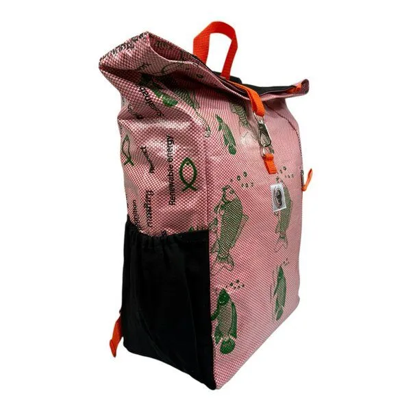 Beadbags Beadbags Adventure Rucksack Ri100, Rosa (kariert), – Produktbild 3 von 4