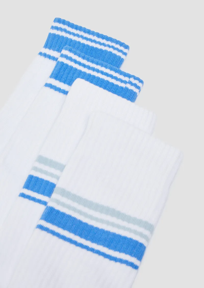 s.Oliver s.Oliver Socken im 2er-Pack, Blau|weiß, – Produktbild 3 von 4