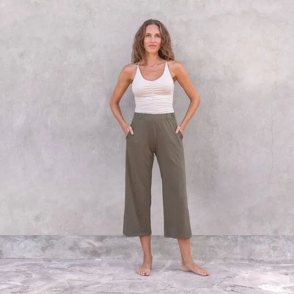Jaya Jaya NICOLE - Damen - Top für Yoga aus Biobaumwolle mit besonderer Rückenpartie, Creme/creme, – Produktbild 1 von 3
