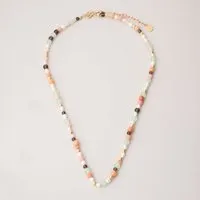 fejn jewelry fejn jewelry Kette 'autumn pearl' mit Süsswasserperlen und Halbedelsteinen, Gold, – Produktbild 1 von 1
