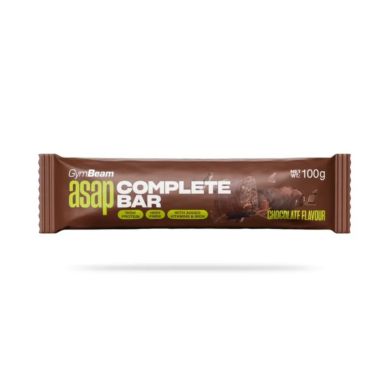 GymBeam ASAP GymBeam ASAP Complete Riegel 100 g Schokolade – Produktbild 1 von 1