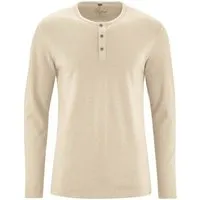 HempAge HempAge Herren Langarm-Shirt Hanf/Bio Baumwolle, Gobi, – Produktbild 1 von 1