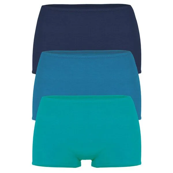 Frija Omina Frija Omina 3er Bio-Panties Set, See (blau), – Produktbild 1 von 2