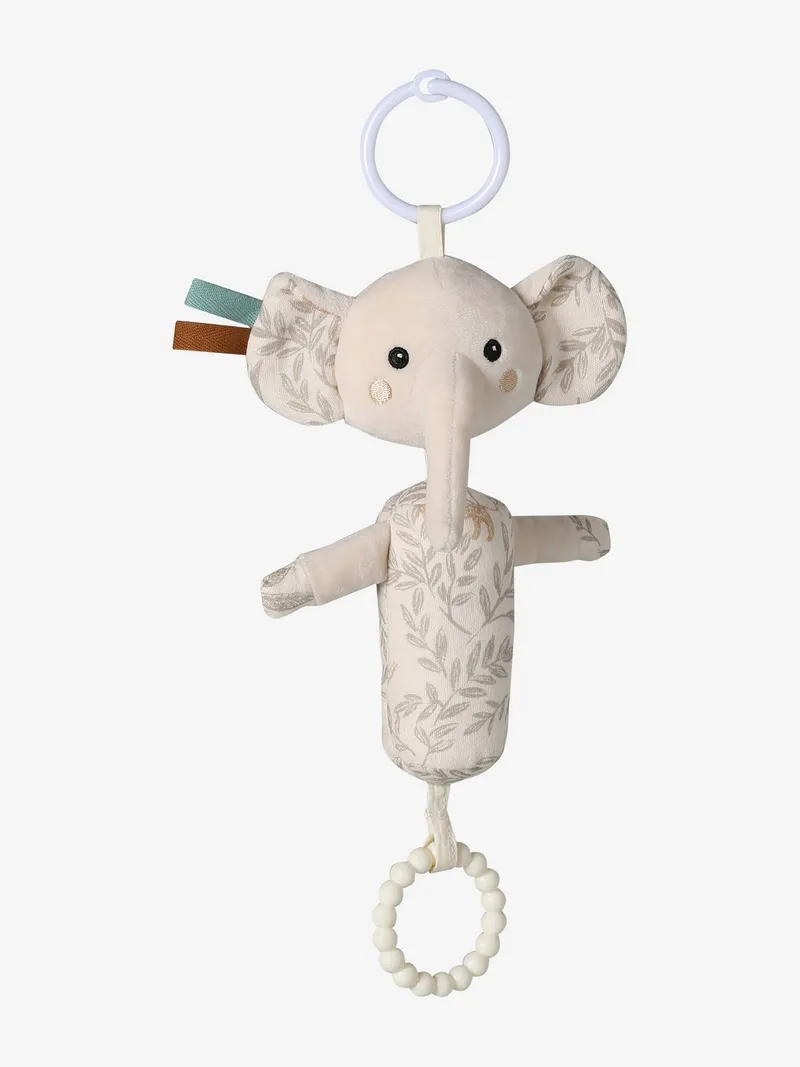 Vertbaudet Baby Activity-Elefant zum Aufhängen BABYLON, Beige, – Produktbild 2 von 4