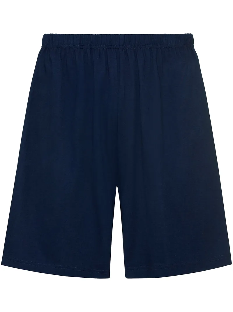 wäschepur men Shorty marine-gelb-gestreift, Marine-gelb-gestreift, – Produktbild 2 von 3