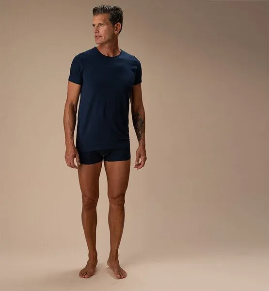 CASAGiN CASAGiN Dreier Pack: Boxershorts aus Naturstoff, Blau, – Produktbild 4 von 4