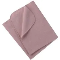 Engel natur Engel Natur Baby Fleece-Decke 80 x 100 cm reine Bio-Wolle, Rosenholz melange, – Produktbild 1 von 1