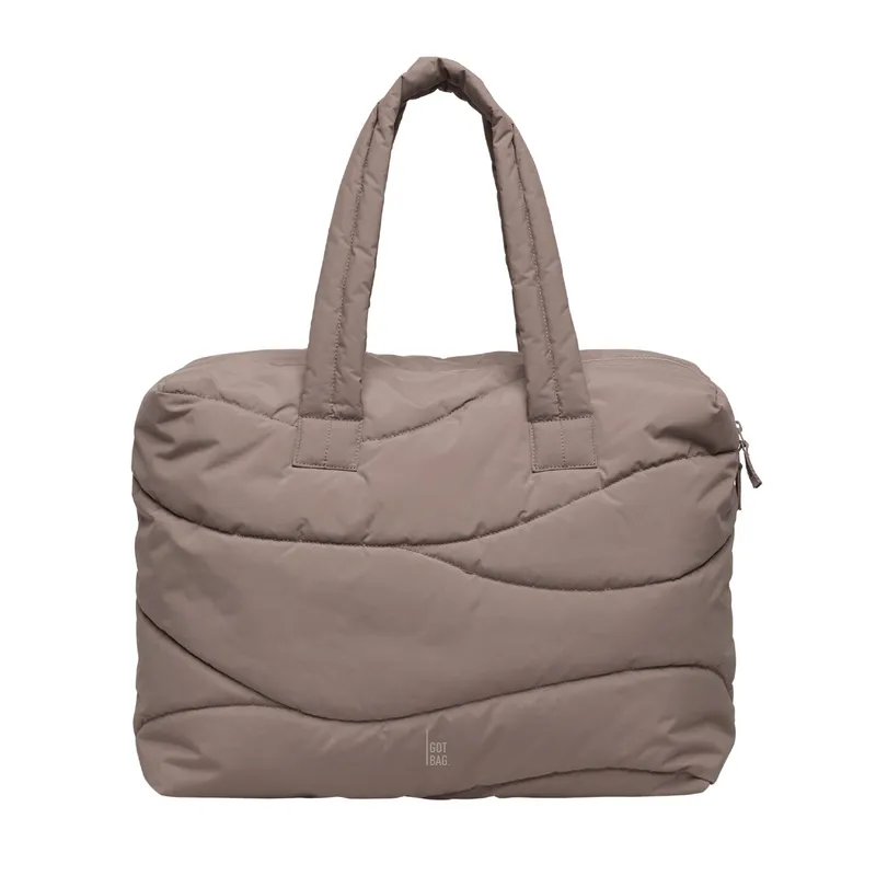 GOT BAG GOT BAG Wavy Puffer Everyday Bag monochrome oyster, Brown, – Produktbild 1 von 1