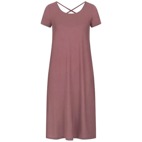 NATIVE SOULS NATIVE SOULS Lyocell Kleid Alexis, Dark berry, – Produktbild 1 von 1