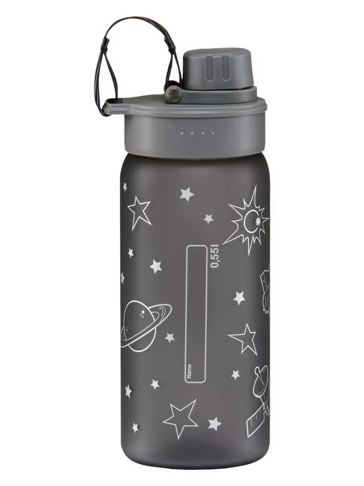 Ergobag Ergobag Trinkflasche Trinkflasche, auslaufsicher und kohlensäuregeeignet, Grau, – Produktbild 2 von 8