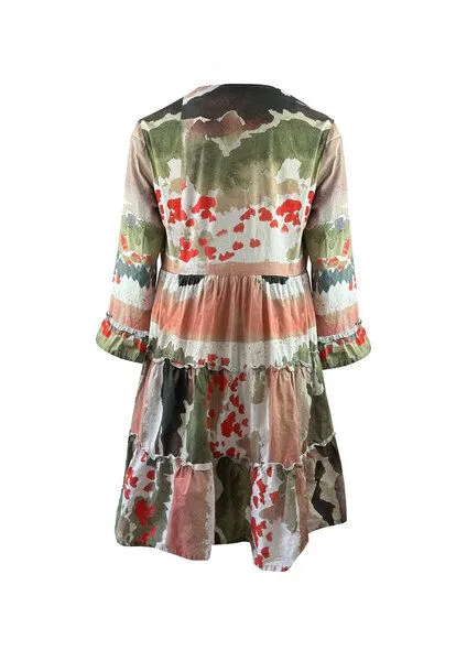 Sophia Schneider-Esleben Sophia Schneider-Esleben Emma - Damenkleid aus Bio-Baumwolle, Mohn, – Produktbild 3 von 4