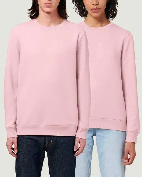 YTWOO YTWOO Unisex Sweatshirt | fairtrade & ökologisch, Pink, – Produktbild 1 von 4