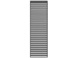 Lamellenwand horizontal 123 cm für Terrassenüberdachung "Cadiz" – Produktbild 1 von 1