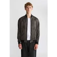 Yahmo Yahmo Herren vegan Jacke Bomber Reversible Fred Onyx/Schwarz – Produktbild 1 von 1
