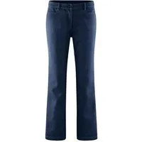 HempAge HempAge Damen modische Schlaghose Hanf/Bio-Baumwolle, Navy-5, – Produktbild 1 von 1