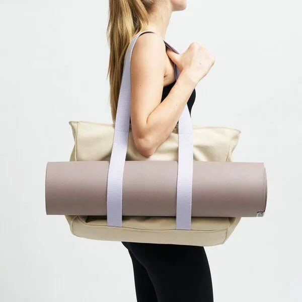 Souleway Souleway Yoga Tote, Sand/lavender, – Produktbild 1 von 4