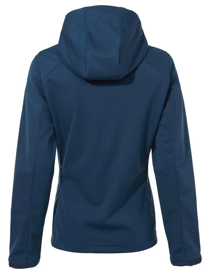 Vaude Vaude Outdoorjacke SE Women's Ossola Jacket (1-St) Softshell-Übergangsjacke für Herbst und Frühling, Blau, – Produktbild 2 von 5