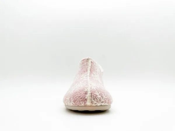 thies Veganer Kids Snow Slipper Boot "thies ® PET" aus recycelten Flaschen, Rose (rosa), – Produktbild 3 von 4