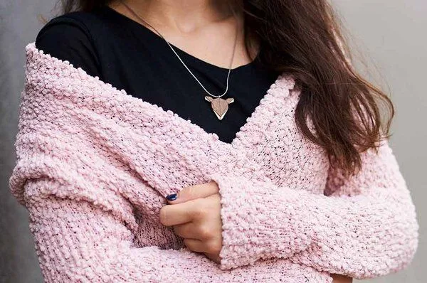 BeWooden BeWooden Halskette Reh | Kette mit Anhänger aus Holz, Doe, – Produktbild 4 von 4