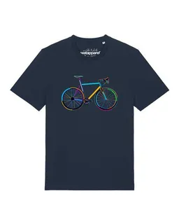 watapparel watapparel T-Shirt Unisex Fahrrad by night – Produktbild 1 von 1
