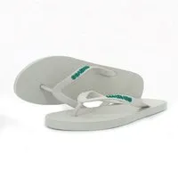 Waves WAVES Flip Flops - Zehentrenner 100 % Naturkautschuk, Weiss, – Produktbild 1 von 1